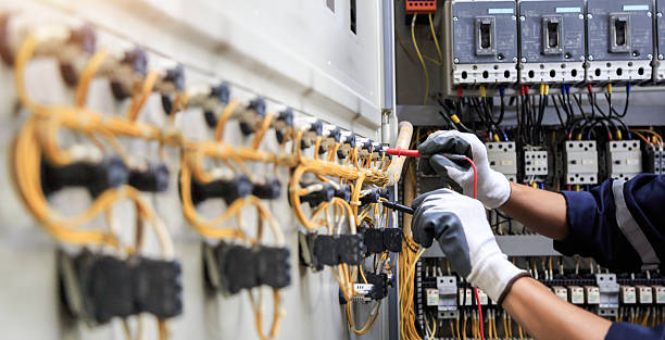 Professional Electrician technician working in WaKeeney, KS